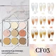 9 in 1 Solid Nail Gradient Pigment Powder Set